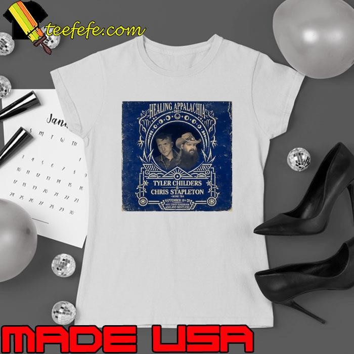 Healing Appalachia 2025 Tyler Childers and Chris Stapleton Ladies tee
