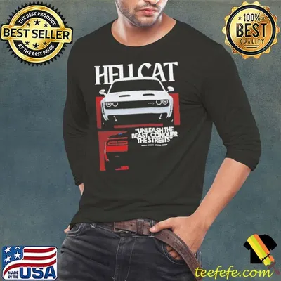 Hell Cat Unleash The Beast Conquer The Streets shirt