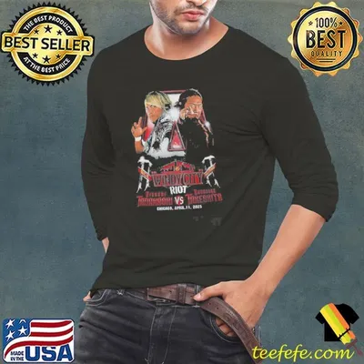 Hiroshi Tanahashi Vs Konosuke Windy City Riot 2025 Shirt