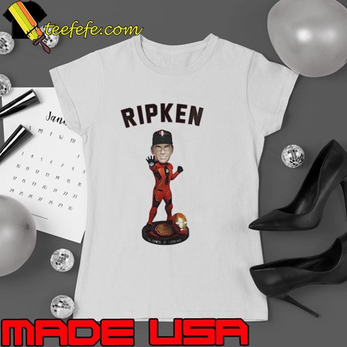 Honoring cal ripken jr iron man tribute Ladies tee