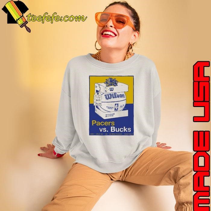 Indiana Pacers vs Milwaukee Bucks NBA game 2 shirt