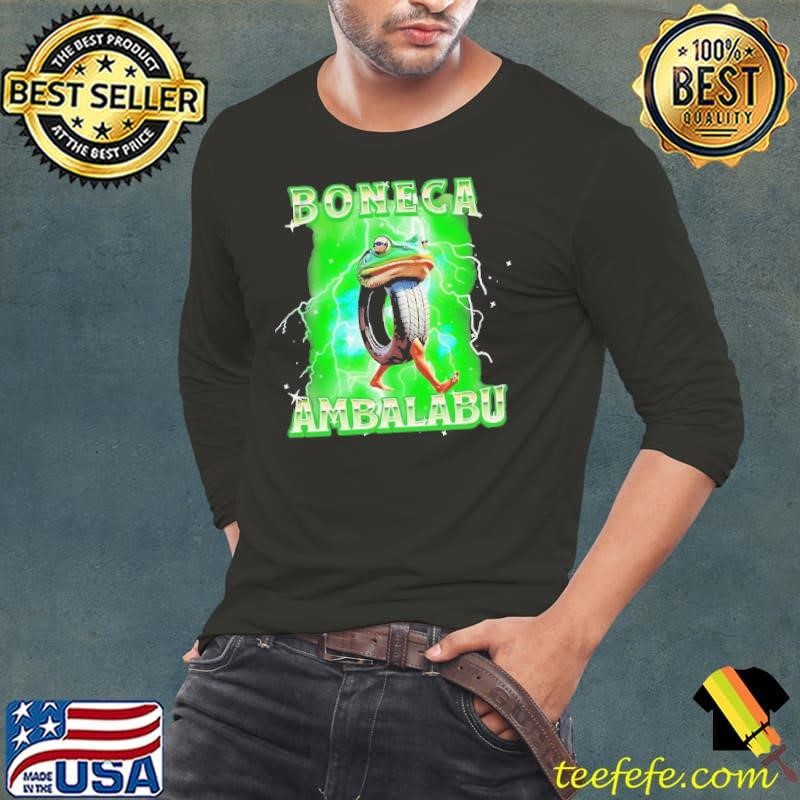 Italian Brainrot Boneca Ambalabu Long Sleeve Tee