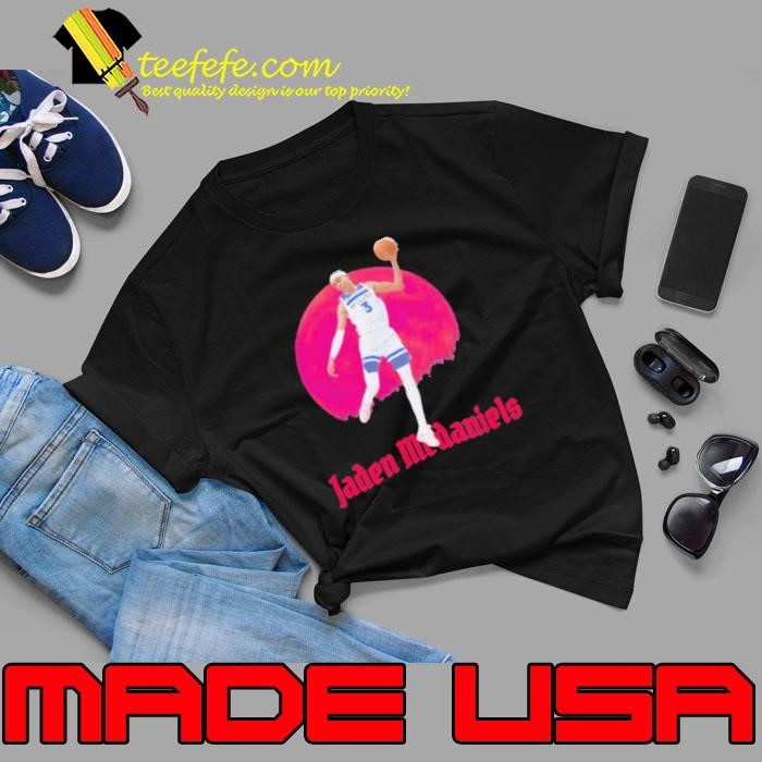Jaden Mcdaniels Minnesota Timberwolves pink moon Unisex