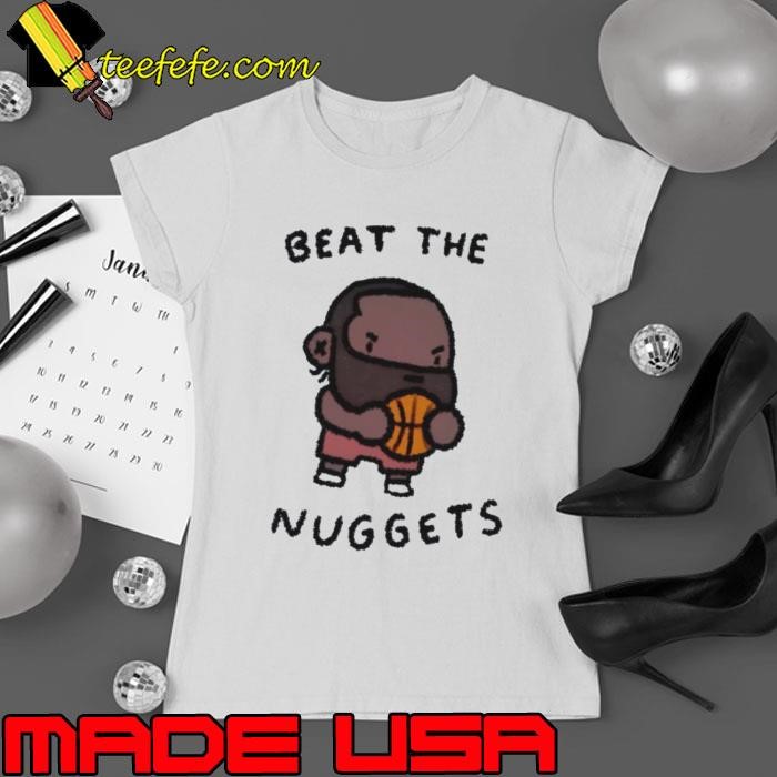 James Harden Beat the Nuggets cartoon Ladies tee