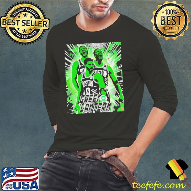 Jayson Tatum As Green Lantern Intergalactic Law Greeko Lantern Long Sleeve Tee