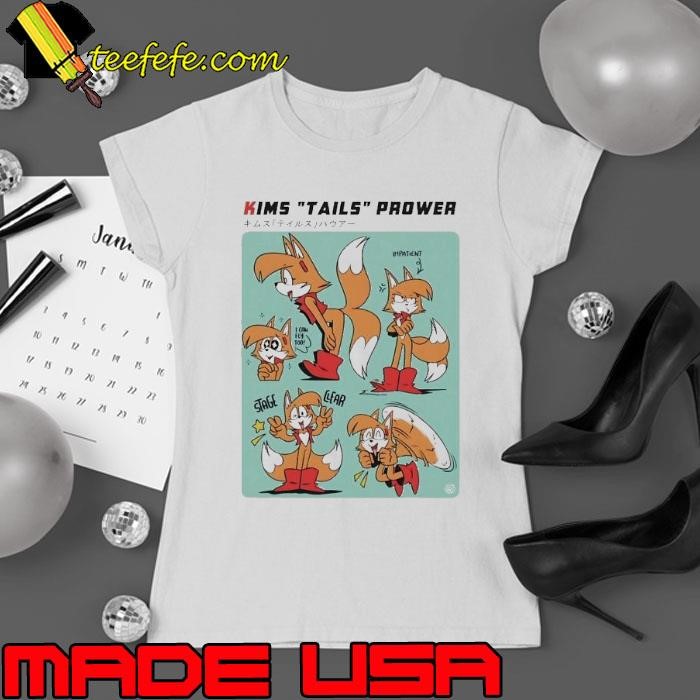 Kims tails prower Ladies tee