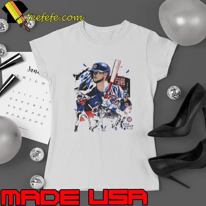 Kyle Tucker Chicago Cubs baseball MLB graphic Ladies tee