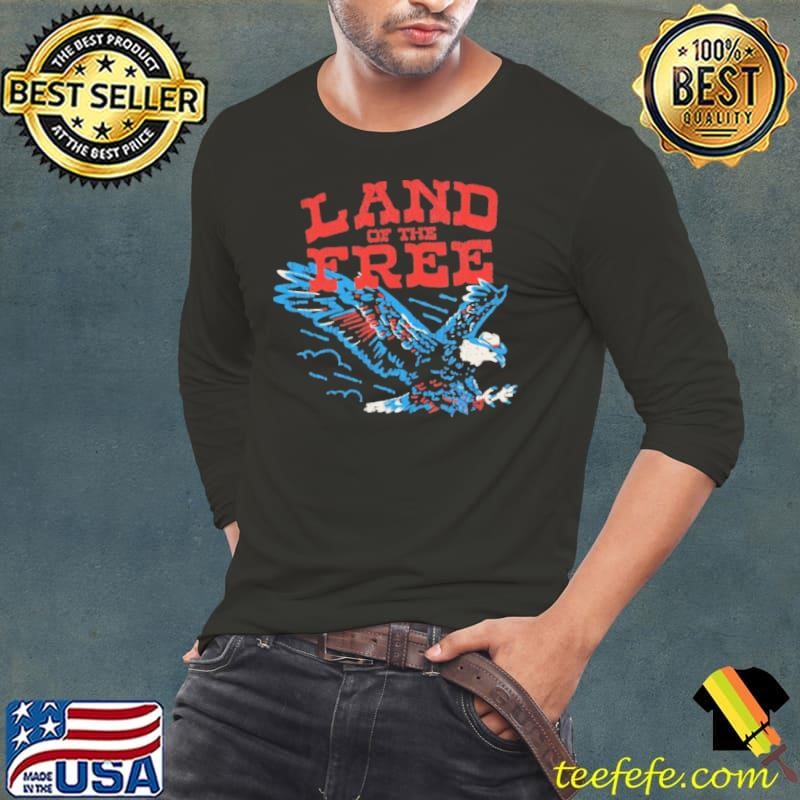 Land Of The Free Eagles shirt