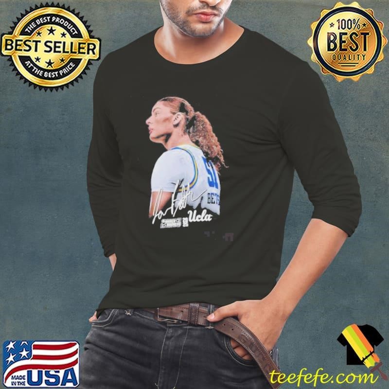 Lauren Betts UCLA Bruins Portrait 2025 March Madness Signature Long Sleeve Tee