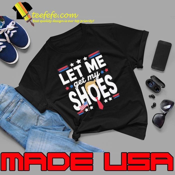 Let Me Get My Shoes Funny Hair Tie Trump Stars Unisex