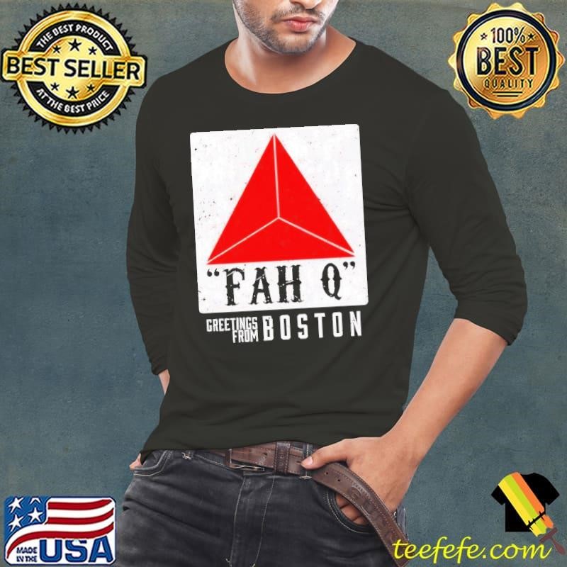 Liam Hendriks Fah Q Greetings from Boston Long Sleeve Tee