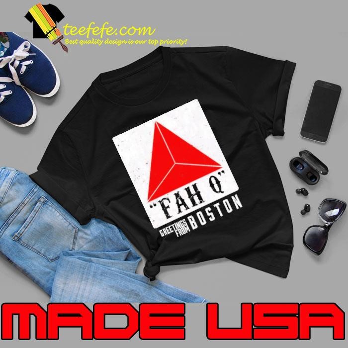 Liam Hendriks Fah Q Greetings from Boston shirt