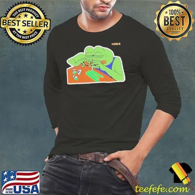 Litas.Io Pepe The Frog Addict Shirt