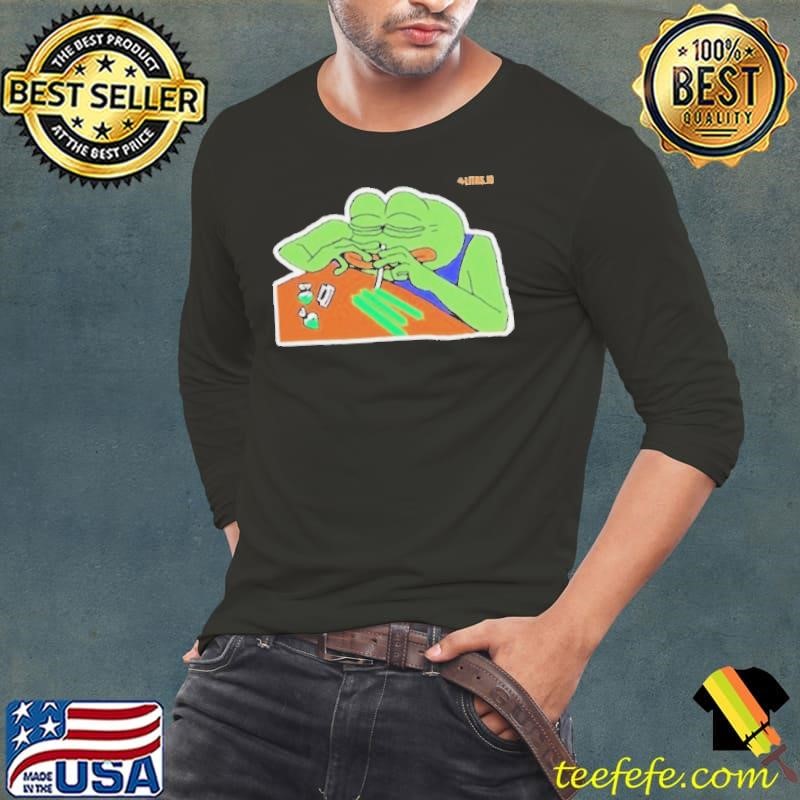 Litas.Io Pepe The Frog Addict Shirt