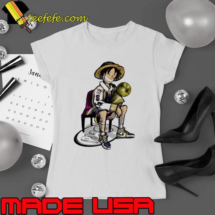 Luffy One Piece King of the Court Ladies tee