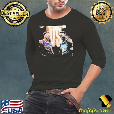 Luka Doncic Los Angeles Lakers Vs Anthony Edwards Minnesota Timberwolves In NBA Playoff 2025 On April 19 shirt
