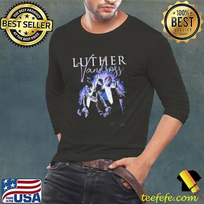 Luther Vandross Live 1995 shirt