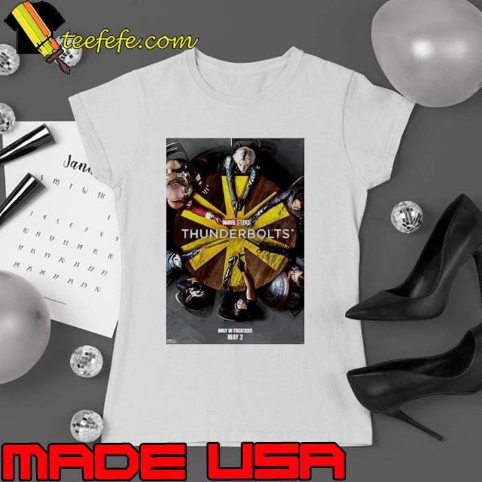 Marvel Thunderbolts Poster May 2 2025 Ladies tee