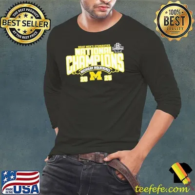 Michigan Wolverines 2025 NCAA Men’s Gymnastics National Champions shirt