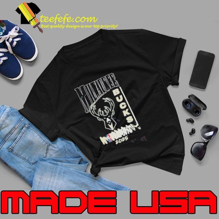 Milwaukee Bucks Youth 2025 NBA Playoffs Hype Unisex