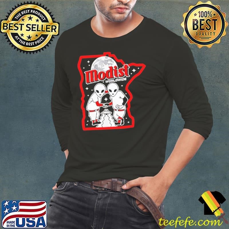 Minnesota Modist Worldwide Alien Long Sleeve Tee