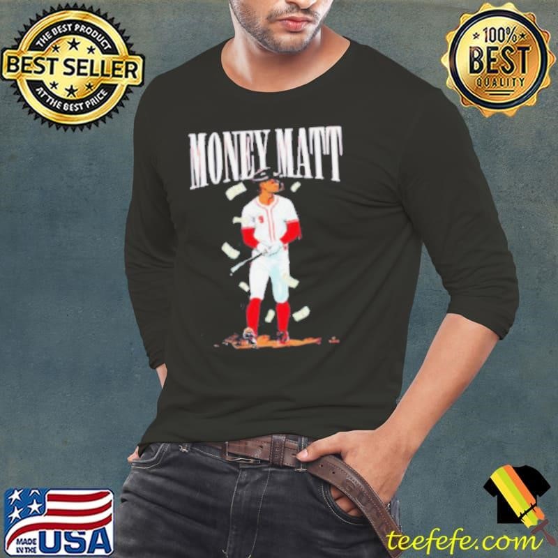Money Matt McLain baseball shirt