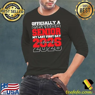 My Last First Day Senior 2026 Graduation Class Of 2026 shirt