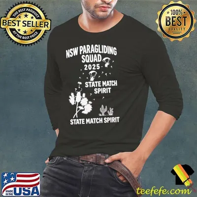 NSW Paragliding Cockroach Squad 2025 State Match Spirit Shirt