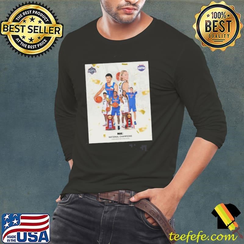 National Champions Uconn Huskies NCAA Womens Basketball And Florida Gators Mens Basketball 2025 shirt