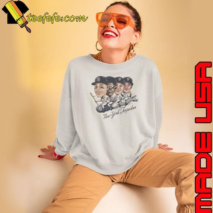 New York Torpedoes Baseball Players Caricature Sweatshirt