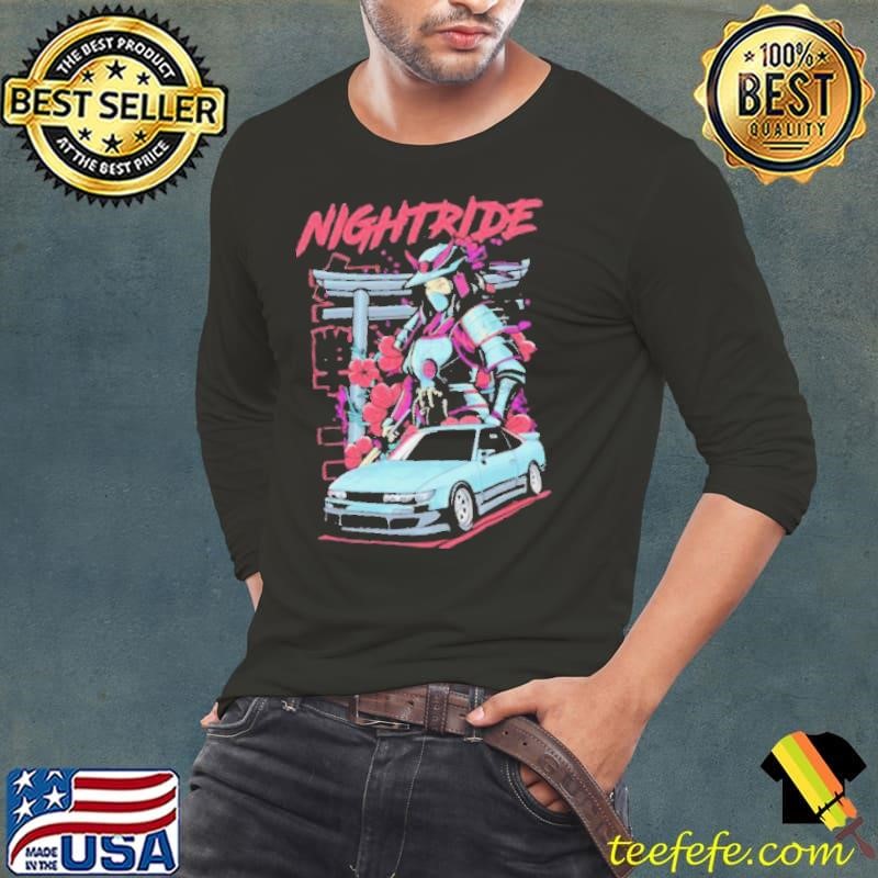 Nightride car Long Sleeve Tee