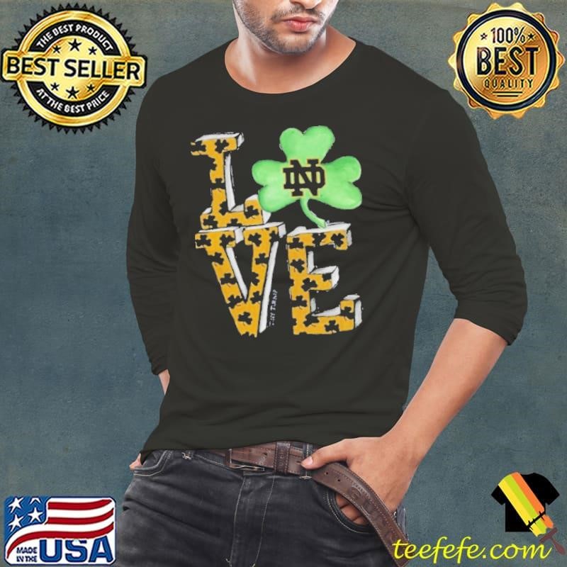 Notre Dame Fighting Irish Infant Love Long Sleeve Tee