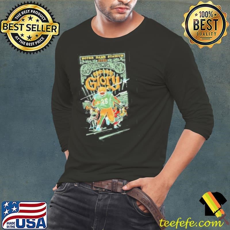 Notre Dame Fighting Irish Stadium 2025 sing her Glory Long Sleeve Tee