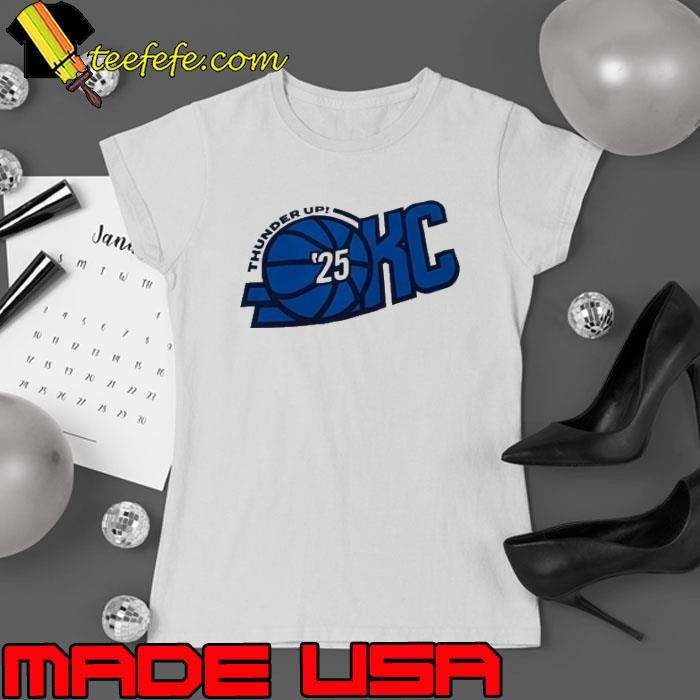 Oklahoma City Okc Thunder Whiteout 2025 Ladies tee