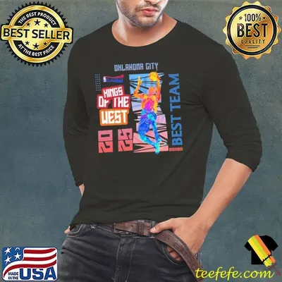 Oklahoma City Thunder Playoffs 2025 king of the West best team shirt