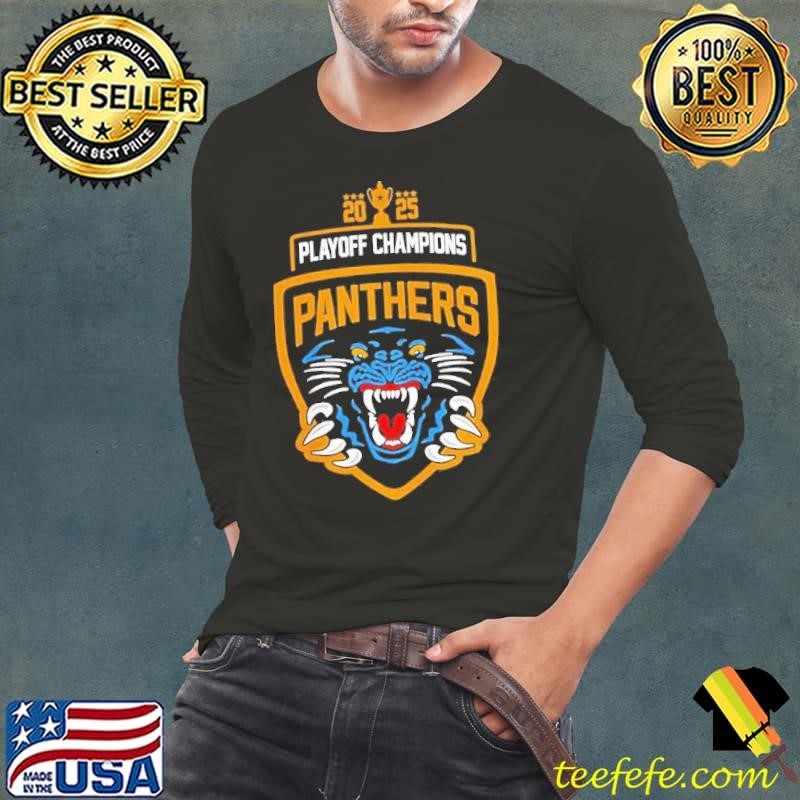 Panthers 2025 Playoff Champions logo shirt