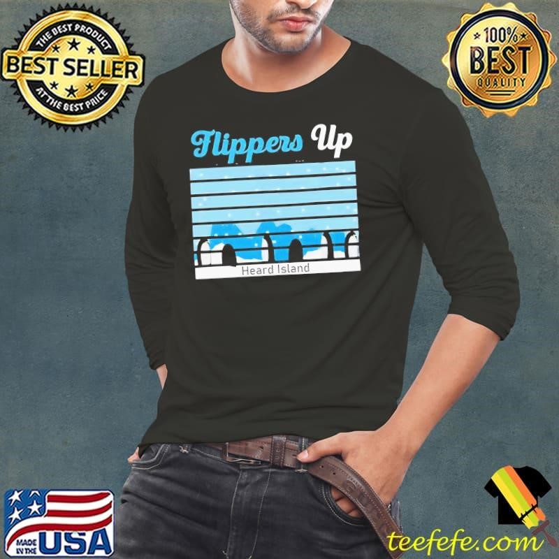 Penguins Flippers Up Heard Island shirt