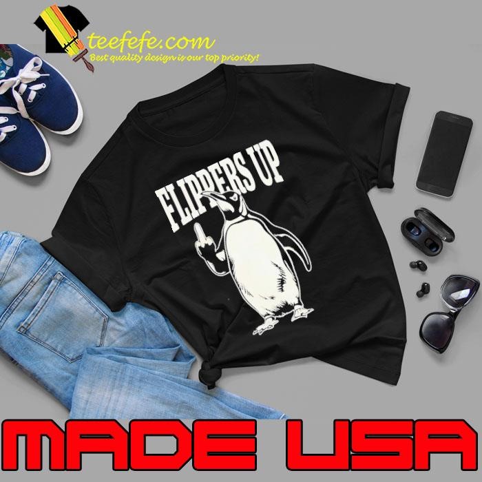 Penguins Flippers Up Middle Finger Unisex