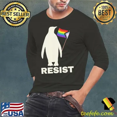 Penguins Protest Against Tariffs Pride shirt
