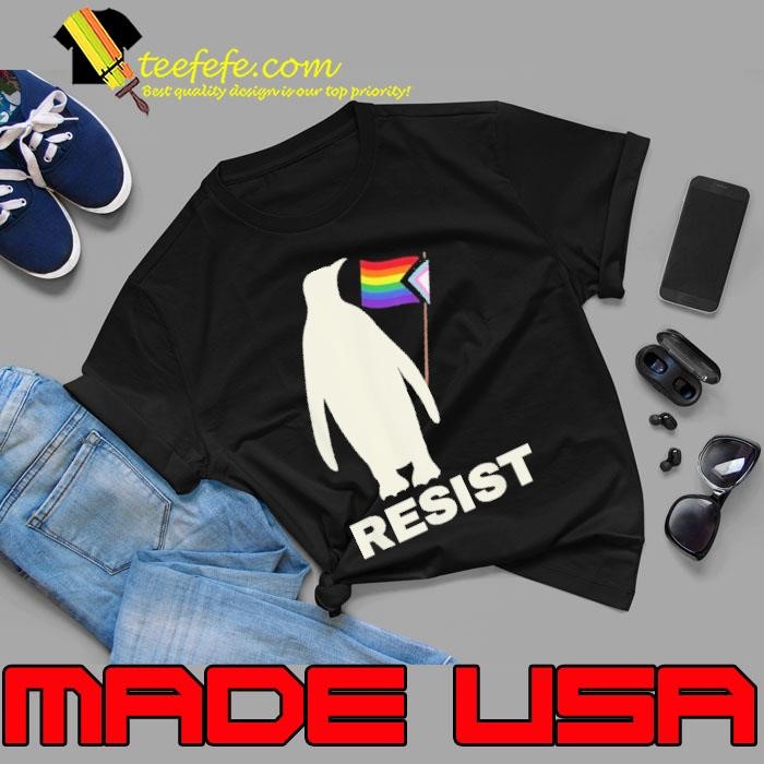 Penguins Protest Against Tariffs Pride Unisex