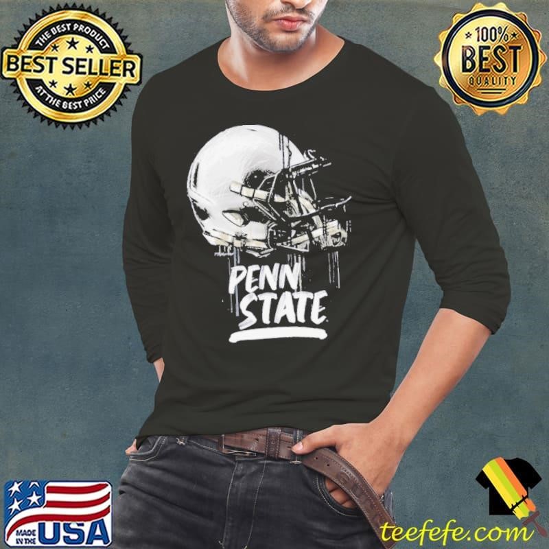 Penn State Nittany Lions Toddler Dripping Football Helmet Long Sleeve Tee