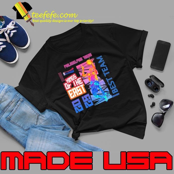 Philadelphia 76ers NBA Playoffs 2025 king of the East best team Unisex