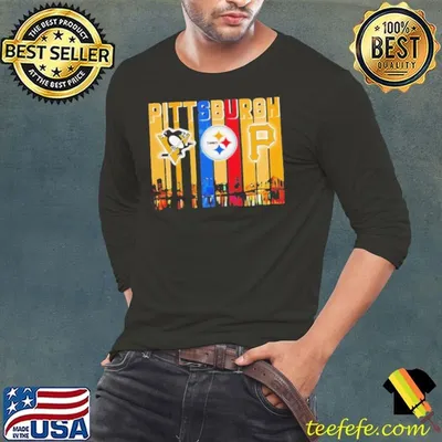 Pittsburgh Penguins x Pittsburgh Steelers x Pittsburgh Pirates night city shirt