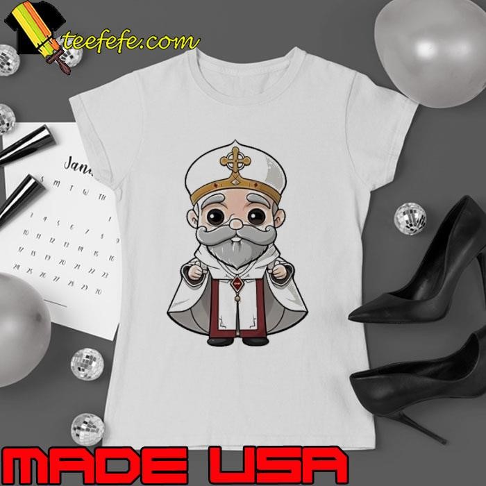 Pope Urban cartoon Ladies tee
