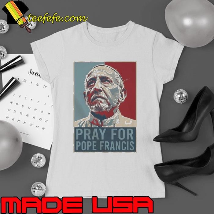 Pray For Pope Francis Vintage Ladies tee