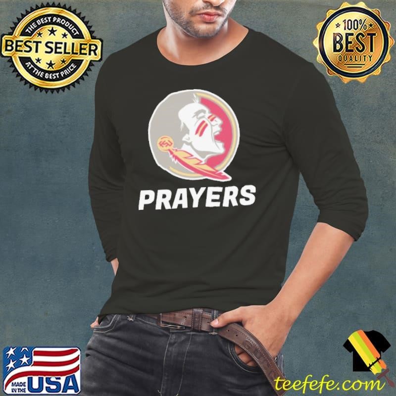 Praying for Florida State University FSU Prayers Long Sleeve Tee