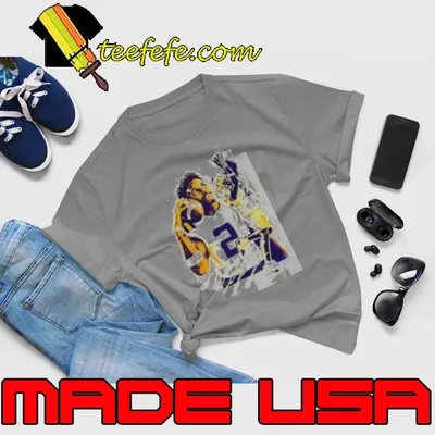 RIP Lacy LSU Tigers signature shirt