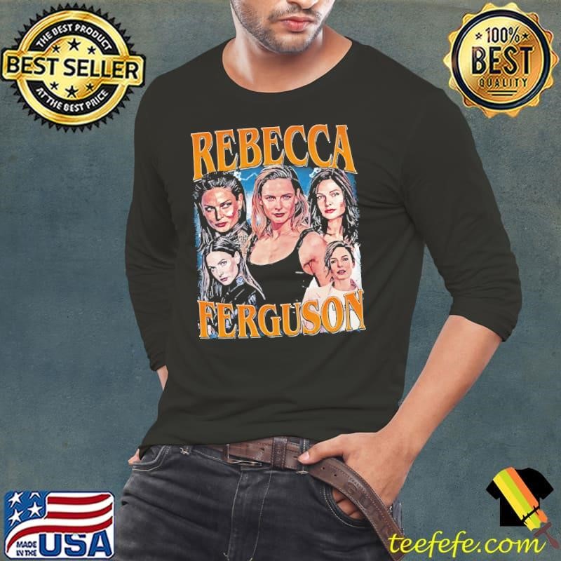 Rebecca Ferguson Swedish actress Vintage Jfeudal Long Sleeve Tee