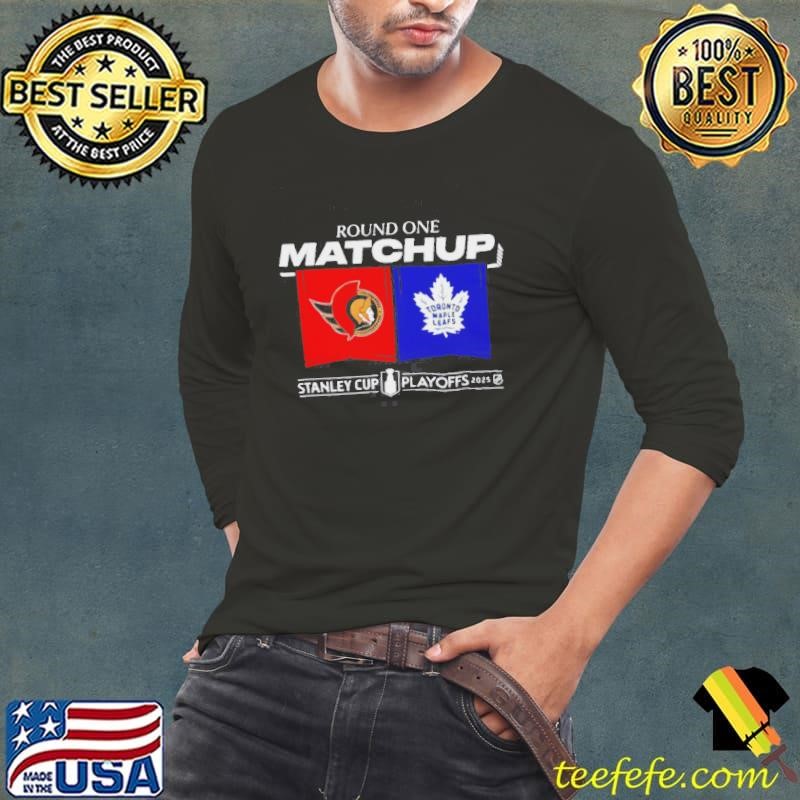 Round One Matchup Stanley Cup Playoff 2025 Long Sleeve Tee
