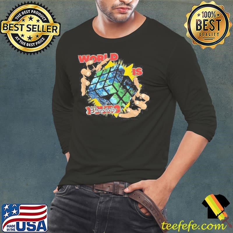 Rubik world is your simplicity Long Sleeve Tee